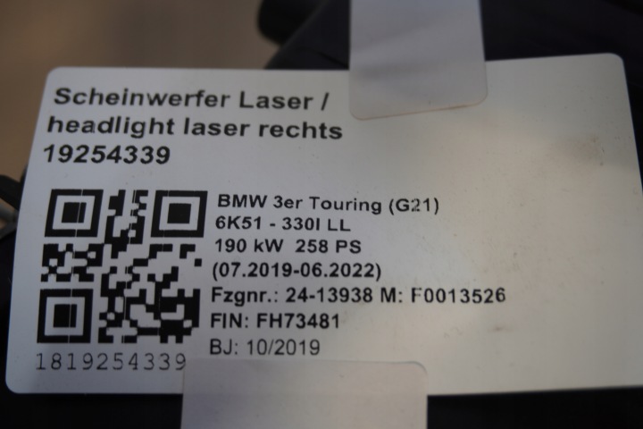 фото №8, Лампы перед bmw g20 g21 laser 9481707