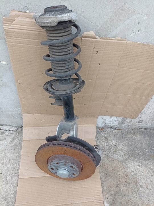 фото №5, Mercedes w177 поворотный кулак амортизатор mcpherson  амортизатор ступица левый перед