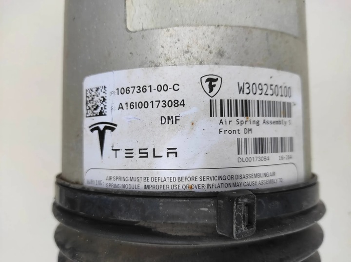 фото №3, Амортизатор пневматический перед переднее tesla модель x s 1067361-00-c