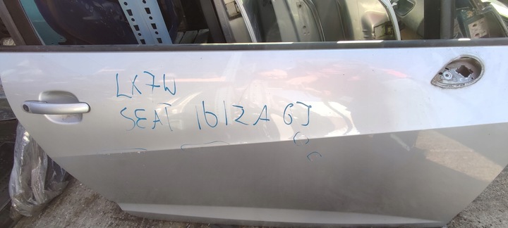 фото №8, Двері правий перед переднє seat ibiza iv lx7w 3d