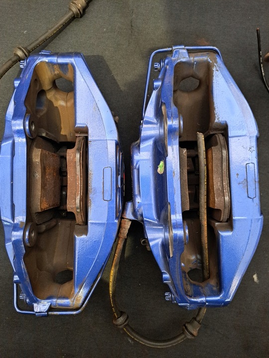 фото №10, Bmw зажимы диски перед зад 374mm g05 g06 g30 m-p комплект