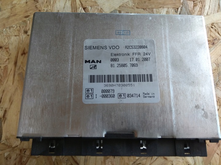 фото №1, Блок керування ffr man tga tgs tgx