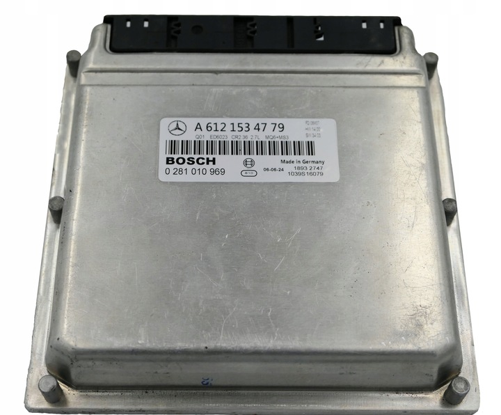фото №1, Комп'ютер mercedes sprinter 0281010969 a6121534779