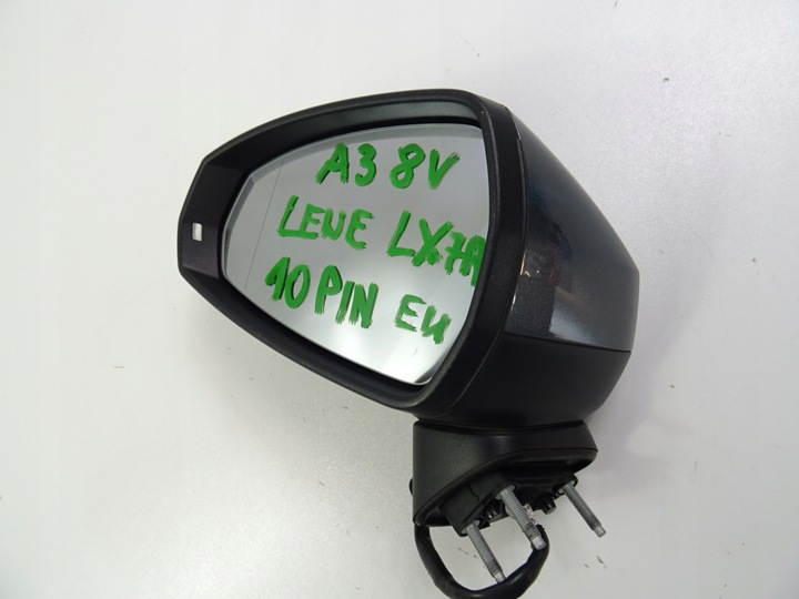 фото №13, Audi a3 8v зеркало правые 10pin lx7r eu комплектные