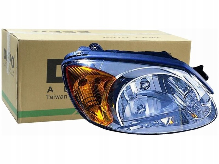 фото №1, Лампа фара праві hyundai accent ii mk2 00-05