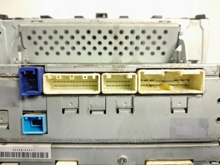 фото №9, Lexus is ii xe20 радио навигация переключатель кондиционера 86111-53050