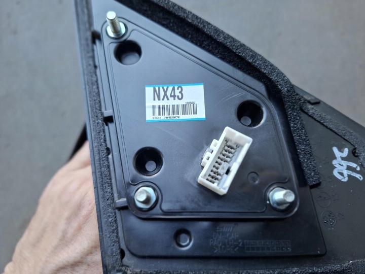 фото №10, Зеркало левое комплектные 10 pin 87610-2w903 hyundai santa fe iii ncw