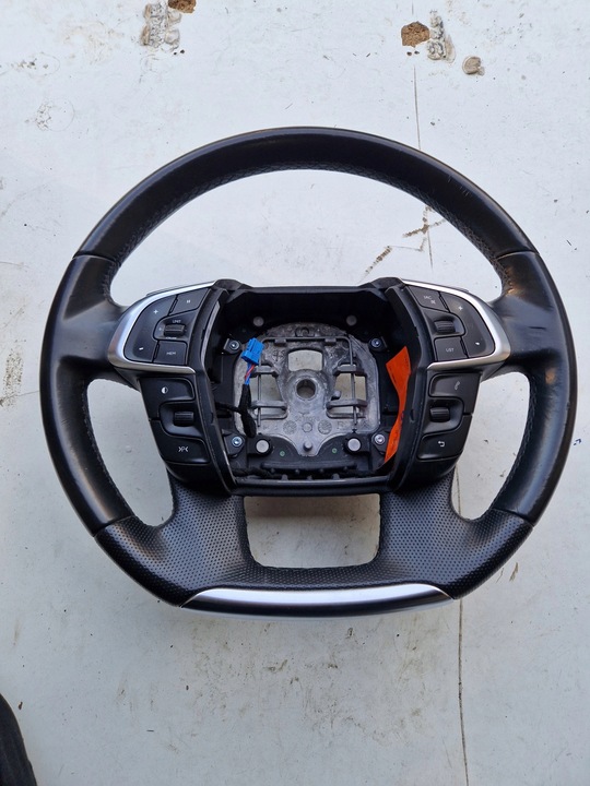 фото №2, Кермо шкіра мультифункція citroen c4 ii b7