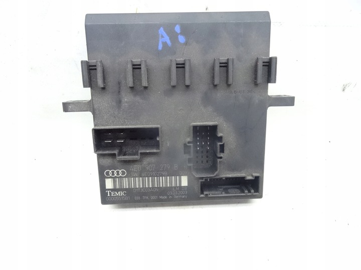 фото №1, 4e0907279b audi a8 d3 модуль блок управления света