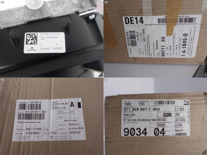 фото №11, Porsche panamera 971 lcd спидометр приборы