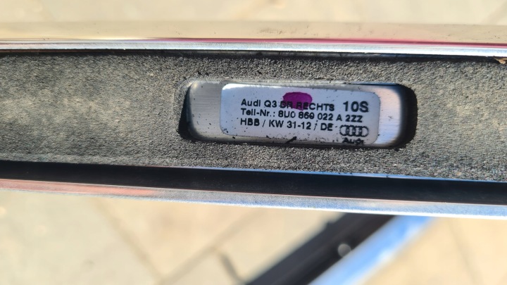 фото №9, Audi q3 8u 11-18r рейлінги дахові 8u0860022a 8u0860021a
