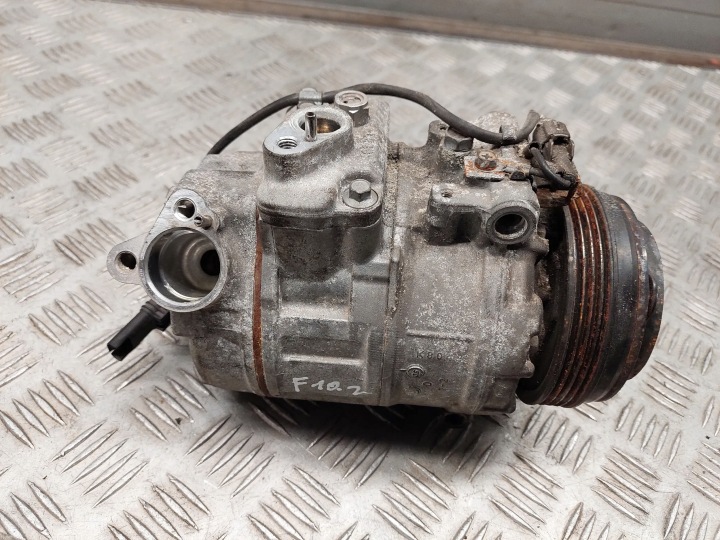 фото №8, Bmw 5 f10 f11 4.4 бензин n63 7sbu17c компрессор кондиционера