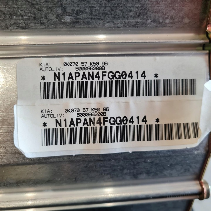фото №8, Kia sportage подушка  пасажира 0k07057k5096