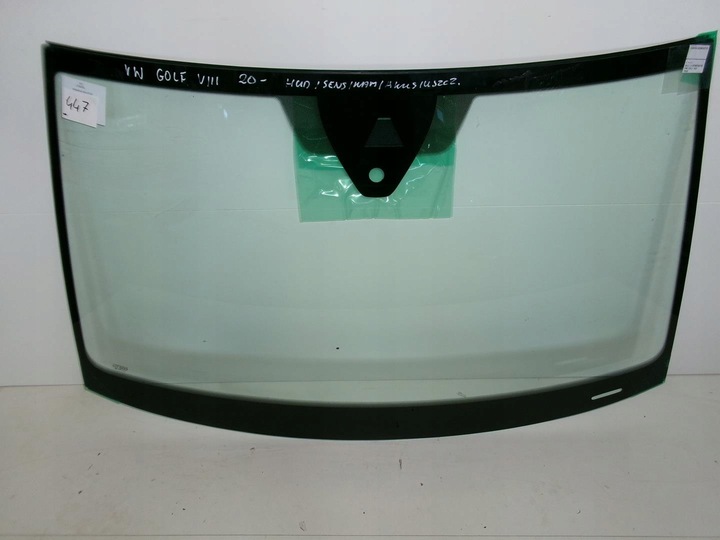 фото №1, Скло лобове перед vw golf viii hud head-up дисплей датчик камера akus 20-