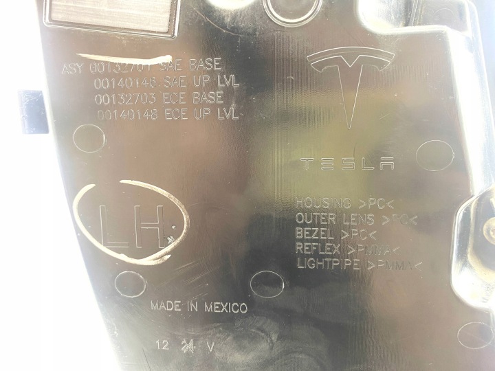 фото №11, Галоген ліве передній бампера передньої tesla s eu org