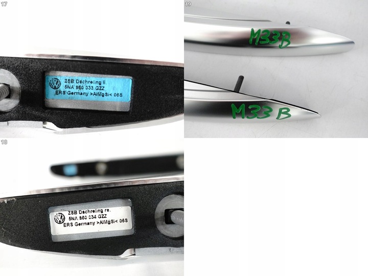 фото №12, Vw tiguan ii 5na 15- рейлінги дахові комплект праві+ лівий