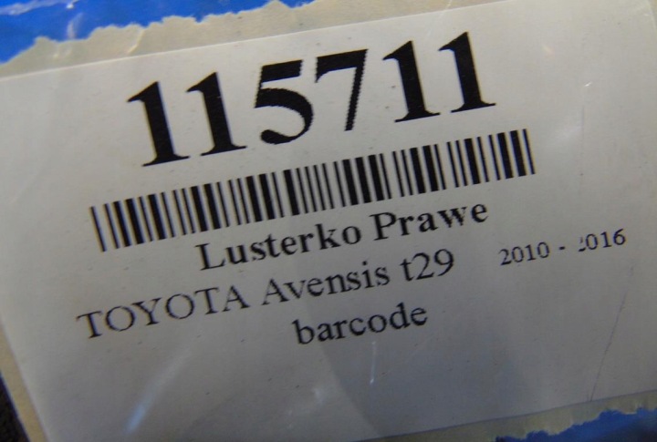 фото №7, Toyota avensis t29 дзеркало праве