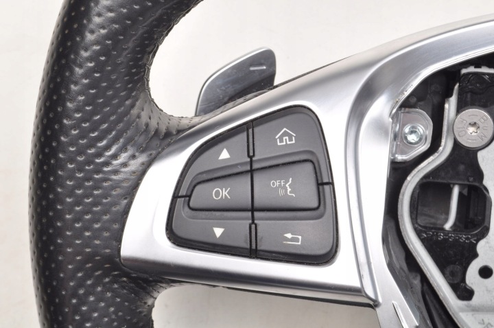 фото №6, Mercedes w205 руль кожаный многофункциональная amg a0004603803