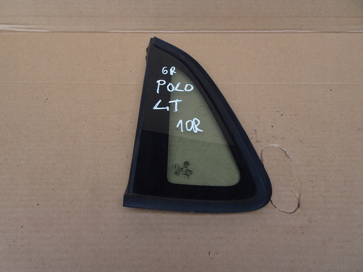 фото №1, Vw polo v 6r скло кузовна лівий зад 10r