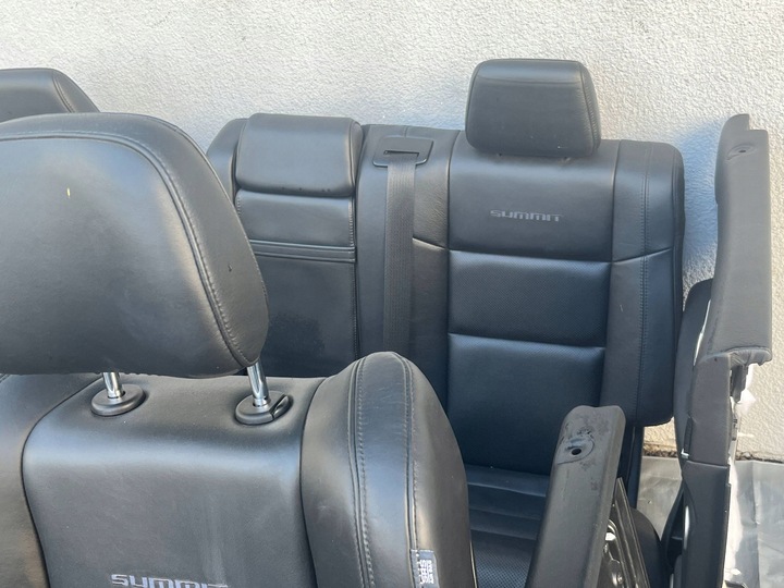 фото №7, Jeep grand cherokee wk2 рестайлінг sumit сидіння диван обшивки 2017-