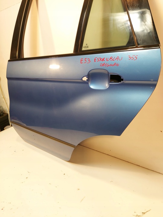 фото №8, Дверь левый зад задние bmw x5 e53 335 estorilblau