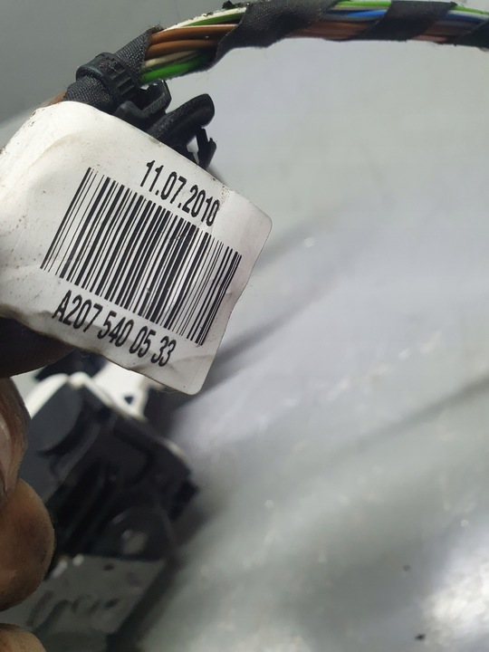 фото №7, Замок двері праві перед mercedes e-klasa купе w207 8 pin