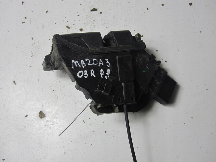фото №3, Замок двері переднє праві mazda 3 03r