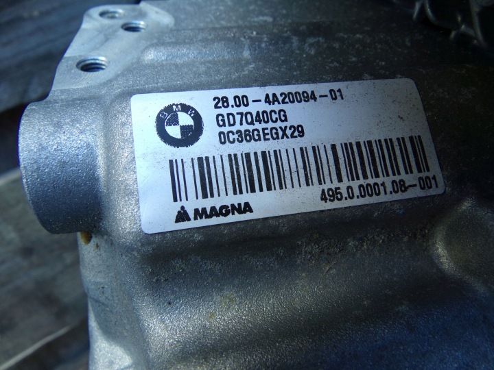 фото №12, Bmw x1 f48 lci 25ix кпп кпп / коробка передач 5a2ac32 gd7q40cg ga8g45xaw-eqr
