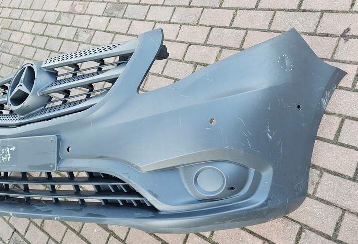 фото №13, Mercedes vito w447 14-19 бампер переднее перед