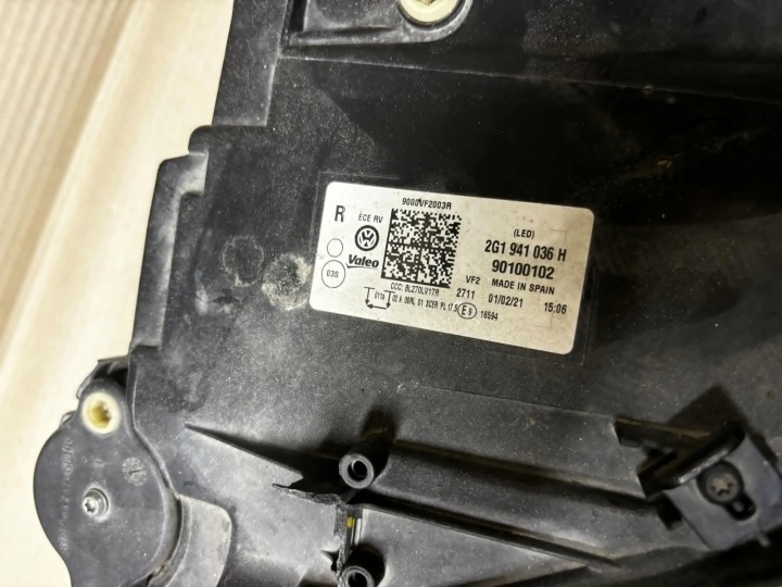 фото №7, Vw polo vi 2g фара права перед повний led eu 2g1941036h