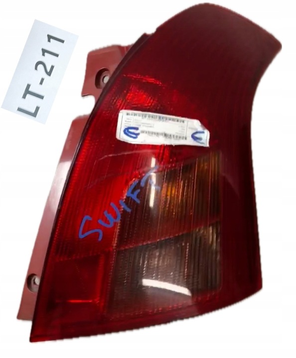 фото №13, Фара зад задняя правая suzuki swift iv 04-10r вкладка лампы