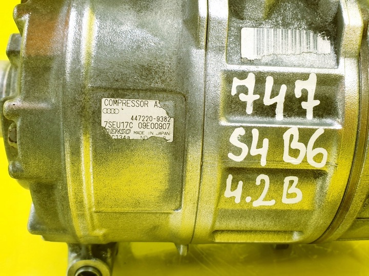 фото №6, Компресор компресор кондиціонера s4 b6 b7 4.2 bbk