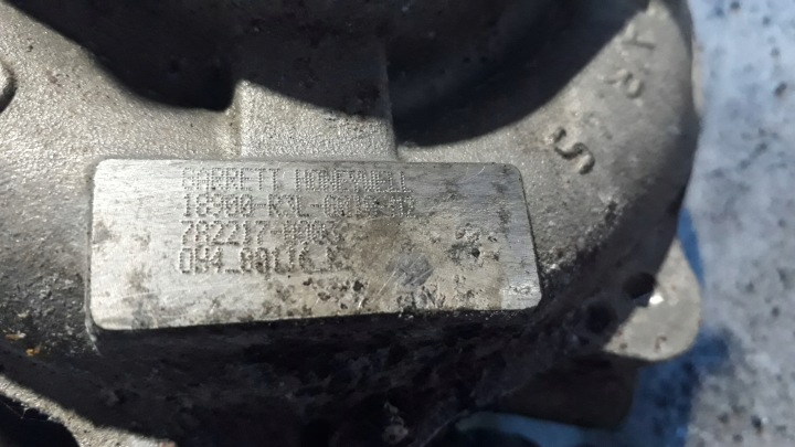 фото №7, Turbosprężarka 18900r3lg010m2 honda civic ix 2.2d