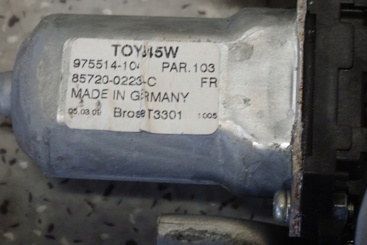 фото №5, Toyota auris 5d 06-12 підйомник двері переднє лівий