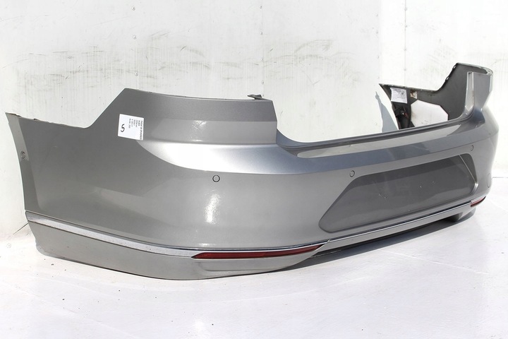 фото №10, Vw passat b8 sedan зад бампер задній + кришка багажника + лампи led колір lb