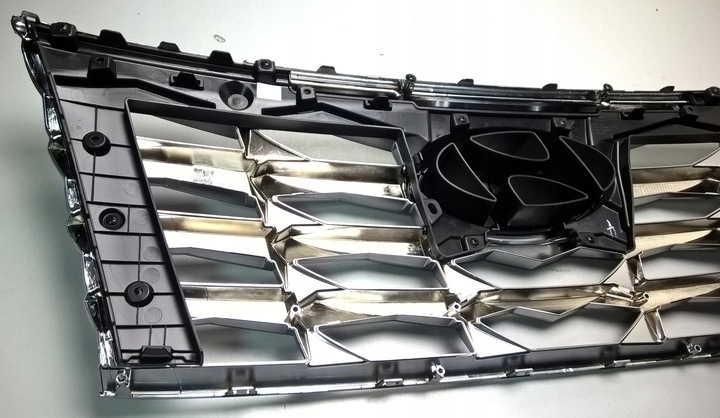 фото №12, Hyundai tucson 4 iv 2020- решітка решітка радіатора чорний оригінальний номер 86351-n7100