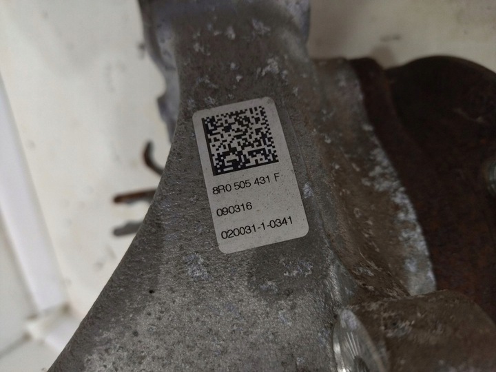 фото №9, 8r0505435c поворотна опора задня лівий зад ліва audi q5 8r 2009-2013r