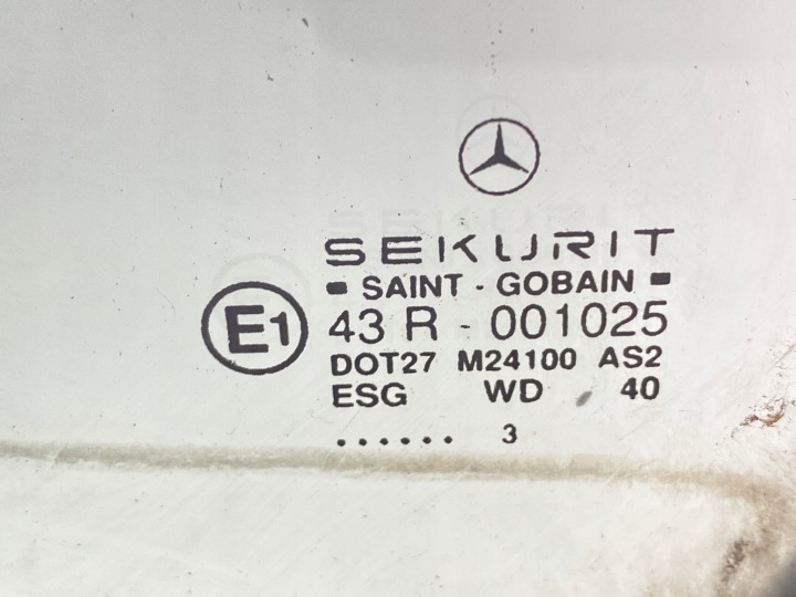 фото №15, Скло бокова праву зад права задня mercedes w124 купе ce c124