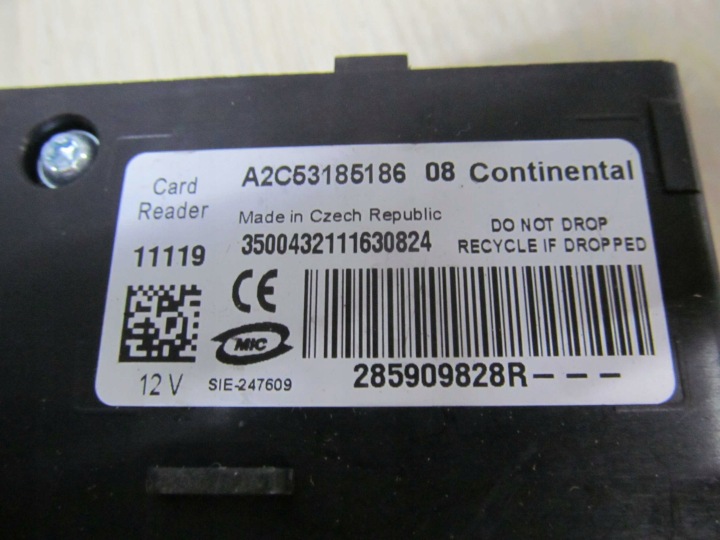 фото №5, Renault scenic iii считыватель a2c53185186 285909828r 08-15