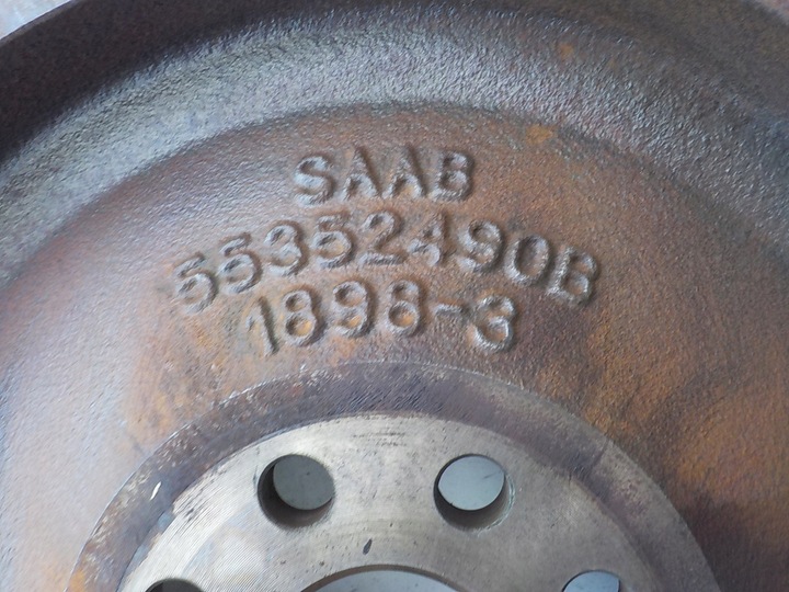 фото №10, Saab 93 ii 95 2.0 turbo 175ps z20nel b207e колесо маховики 55352490b