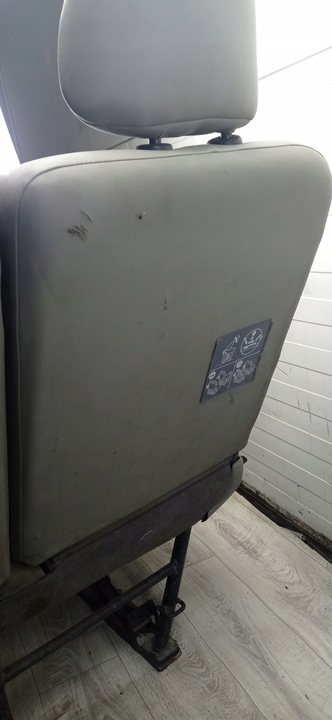 фото №12, Vivaro trafic primastar 01-14 сиденье зад лавка 2 ряд