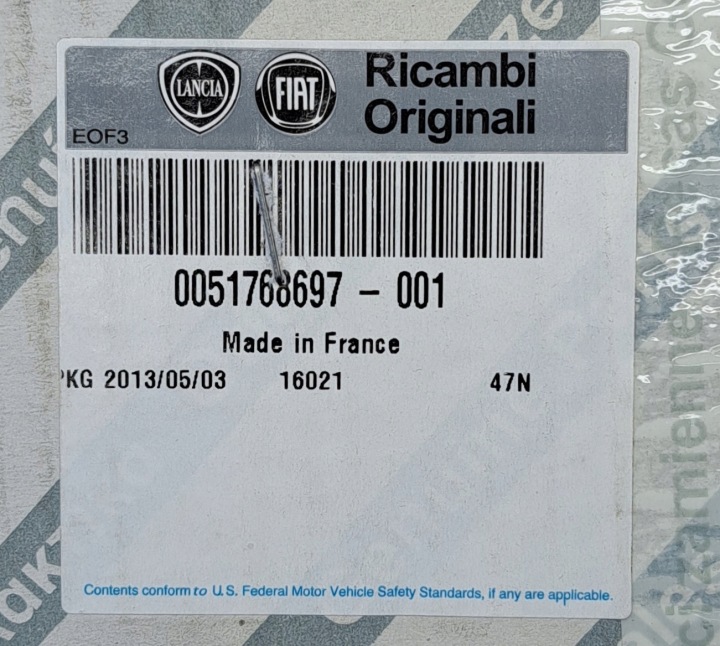 фото №5, Оригинал fiat центральный замок подушка 51768697 doblo
