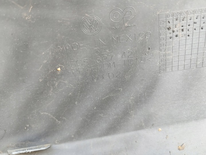 фото №9, Vw new beetle 5c5 бампер зад задний 5c5807421j