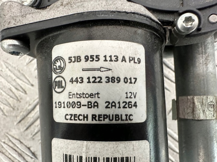 фото №6, Skoda fabia iii рестайлинг механизм стеклоочистителя европа 5jb955113a