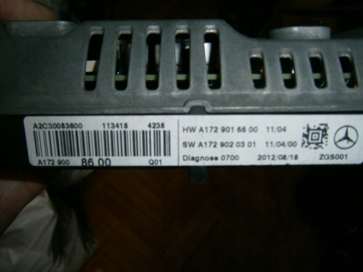 фото №8, Mercedes radio-6xcd,navi [ ntg 4,5 ] монітор 1729001307