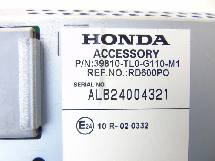 фото №9, Дисплей екран honda accord viii 39810-tl0-g110-m1