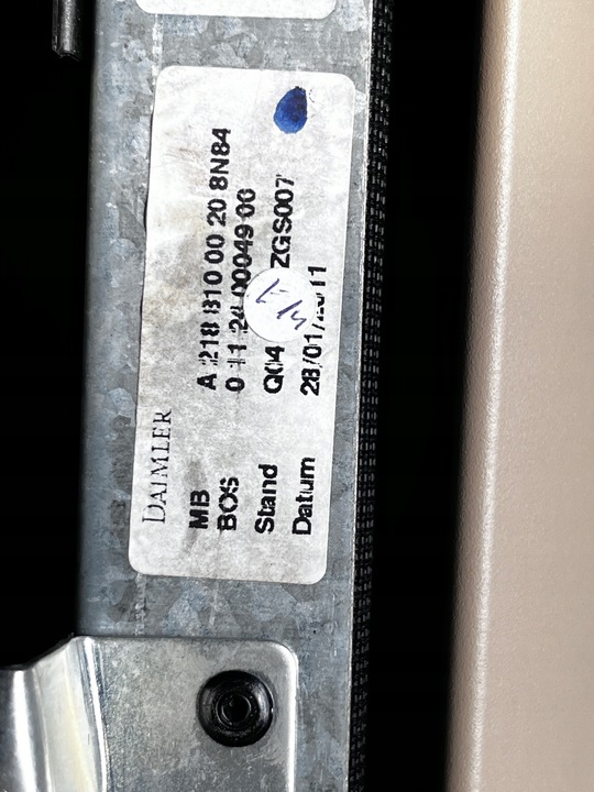 фото №6, 12 mercedes w218 cls полиця багажника сітка ролета