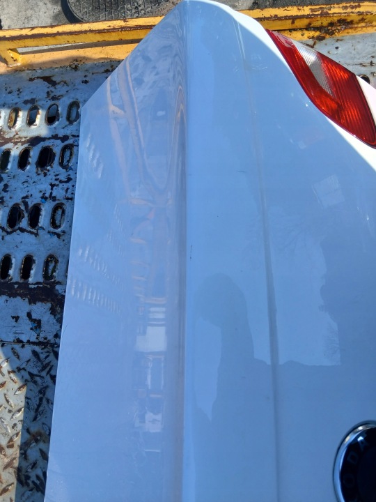 фото №6, Крышка багажника skoda superb ii 2009 белая
