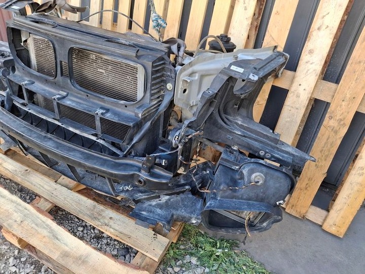 фото №6, Bmw x5 e70 4.4 b pas переднє підсилювач радіатор вентилятор балка 7603565