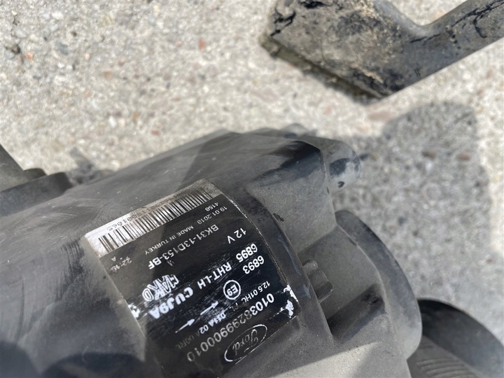 фото №12, Перед капот лампа бампер 6xpdc крыло led решётка радиатора ford transit mk8 14-19